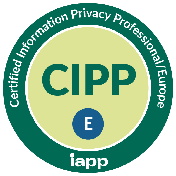 CIPP/E — službeni pečat